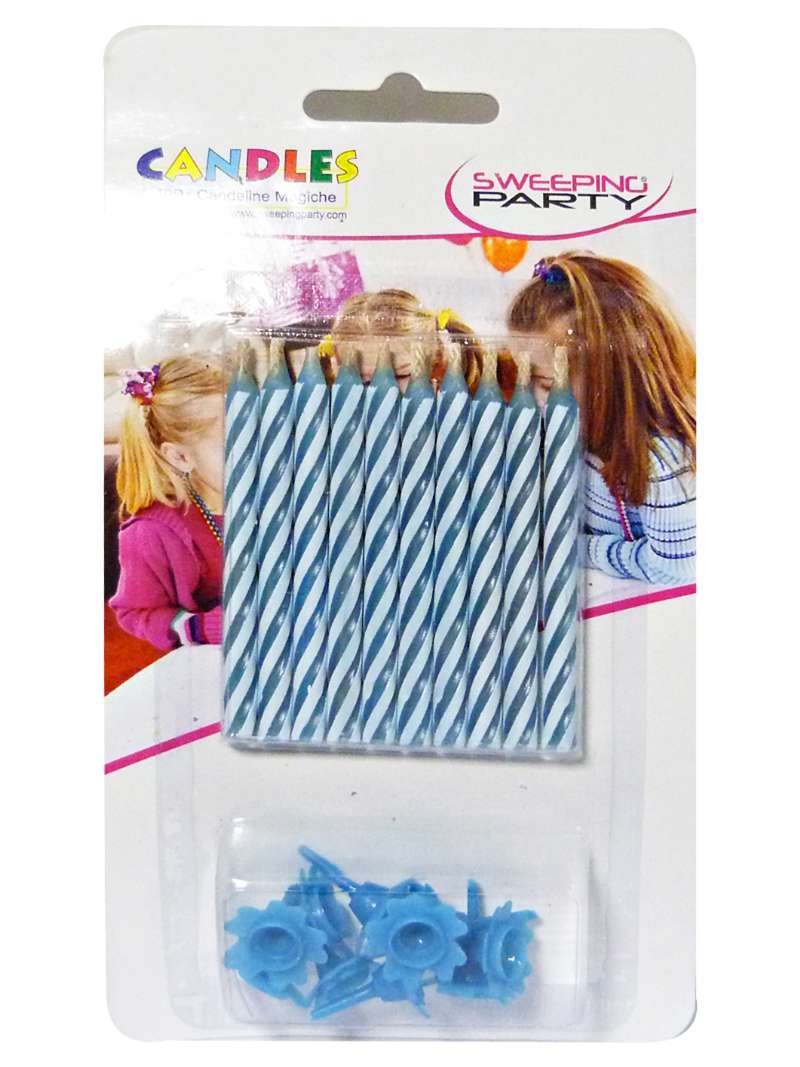 candelina-compleanno-magiche-10-pz.-azzurre-art.3006