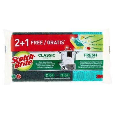 spugna-+-fibra-classic+fresh-2+1-pz.-scotch-brite